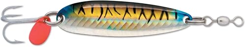 Luhr Jensen Krocodile Spoon w/Treble Hook - style: Blue Mackerel, 5/8 Oz - 2 3/4 Inch