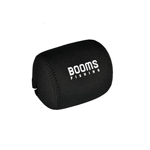 Booms Fishing RC1 Neoprene Reel Cover, Round Baitcasting Reels Cover, Fit for 50 100 200 300 400 800 1000 2000 3000 4000~10000 Conventional Reels, S/M/L/XL Size - size: M (3.5" W x 2.9" D)