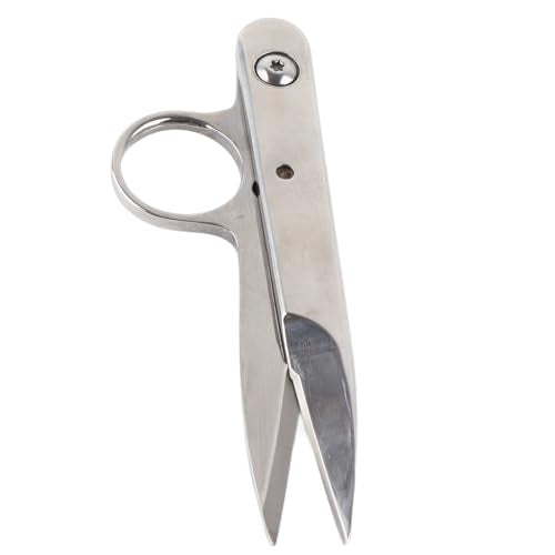 1-Pack Thread Nipper, Stainless Steel, Ergonomic, Portable, Thread Cutter for Sewing and Fabric Cutting