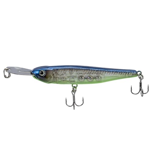 Strike King Evader 80 Fishing Lure, Swimming Topwater Bait, 7/16-Ounce - color: Strobe Shad