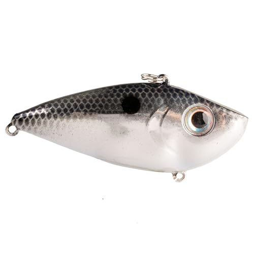 Strike King Red Eyed Shad Lipless Hard Bait - color: 401 - Smokey Chrome / Blue