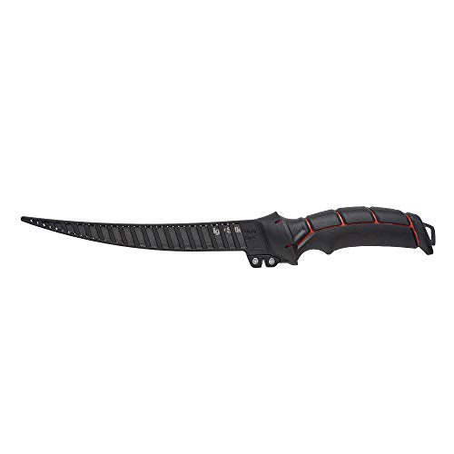 Ugly Stik Ugly Tools 9 Inch Flex Knife for Fishing, Fishing Fillet Knife for Anglers, Sharp Trailing Point Serrated Stainless Steel Blade, Non-Slip Grip Handle,Black