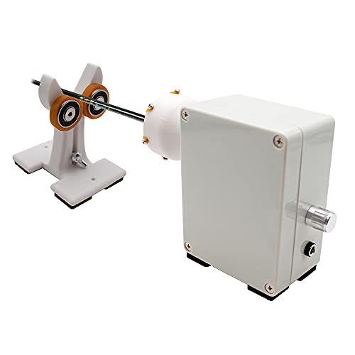 Portable Professional Lure Fishing Rod Winding Machine DIY Fishing Rod Epoxy Resin Rotating Gluing Machine 0-30RPM Adjustable - style: Type a