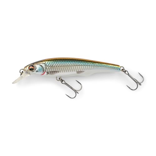 Savage Gear Gravity Twitch Fishing Hard Bait - color: Brown Chrome, size: 4.5 in - 3/4 oz