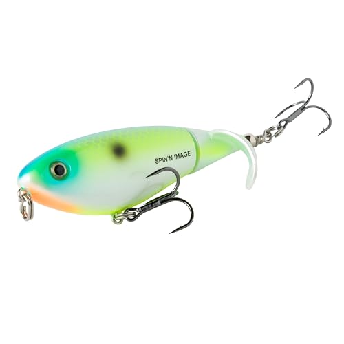 Heddon Spin'N Image - color: Citrus Silver