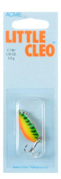 acme Acme Little Cleo Fishing Terminal Tackle - color: Multi,Fire Tiger, size: 1/8 Ounce