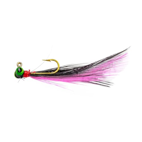 Strike King Mr. Crappie Shoo Shiner Jig - color: 194 - Pink Tuxedo, size: 1/32oz