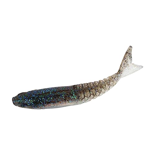 Berkley PowerBait PowerStinger Fishing Soft Bait - color: Electric Shad, size: 3 1/2"