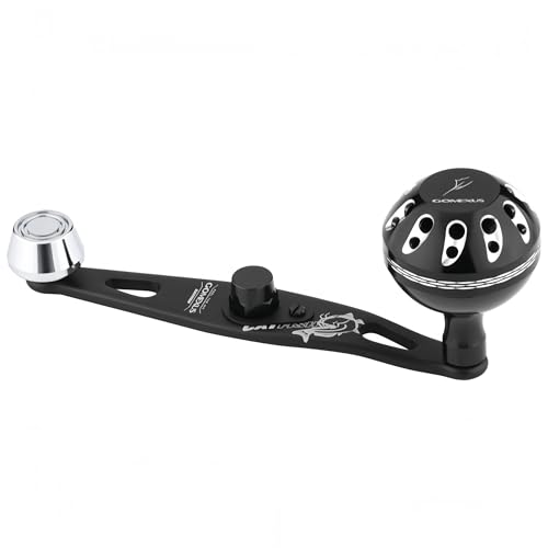 GOMEXUS Power Handle for Abu Garcia Ambassadeur C3/C4/S/SX 5000-7000 Round Fishing Reels Catfish Special Crank - color: Catfish Special C C3 7000