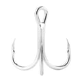 Dr.Fish 30 Pack Hybrid Fishing Treble Hooks 2X Strong, #14-#3/0, Triple Hooks High Carbon Steel Hollow Point, Replacement Hard Lures Crankbait Freshwater Saltwater - size: #12-30 Pack
