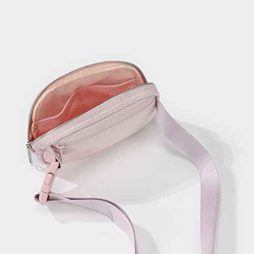 Pander Belt Bag with Adjustable Strap, Fashion Waist Packs, Crossbody Bags for Women (Pink). - color: Pink