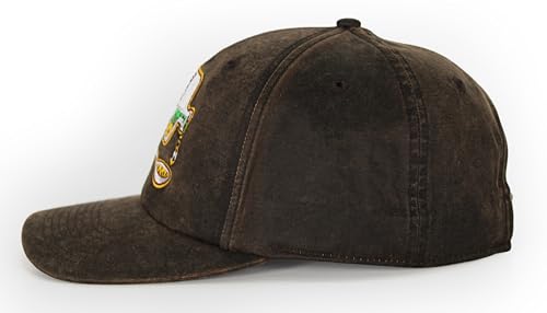 Paramount Outdoors Fly Fishing Hat Series Comfort Snap Snapback Cap for Men - color: Caster Oil