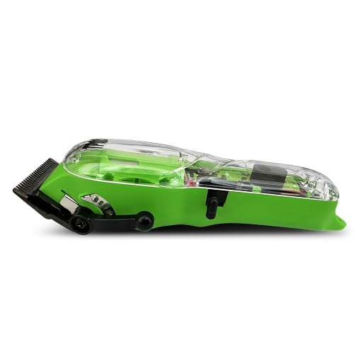 TPOB Slime 2 Barber Hair Clippers for Men 6800 RPM with Matte Green Case and X Fade Blade - color: Slime