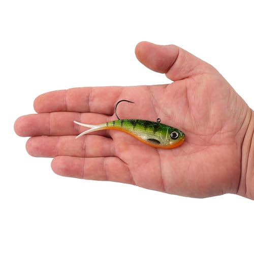 Berkley PowerBait Power Vibe - color: Fire Perch, size: 3 3/4 in - 5/8 oz
