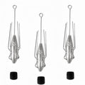 3Pcs Sputnik Sinkers Fishing Weights Sinkers Surf Casting Fishing Sinkers Lead Weights Sinkers Long Tail Fishing Weights Drop Shot Sinkers for Saltwater Catfish Beach Sand Ocean-1oz - size: 3oz
