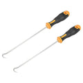 uxcell Full Hook Pick 9.84" Puller Remover Removal Tool for Oil Seal/O-rings, Gasket, Hose 2Pcs