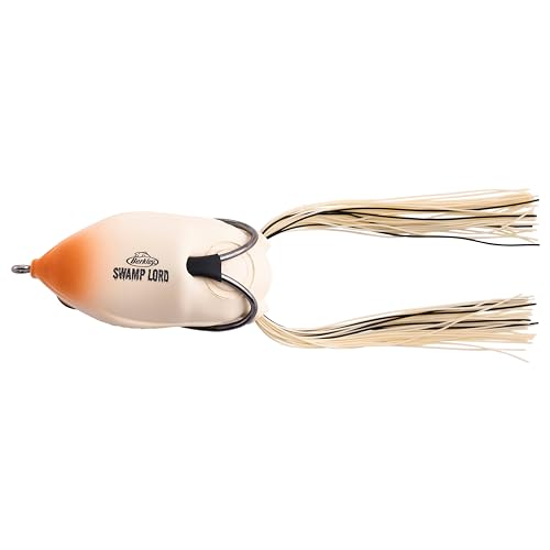 Berkley Swamp Lord Hollow Body Frog Fishing Bait - color: Bone, size: Standard