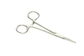 SE 5-Inch Stainless Steel Straight Forceps - Self-Locking, Serrated Tip for Precision Grip and Clamping - Perfect for Crafting, Fishing Tasks, Jewelry Making, and More! -650FS - size: 5", style: Straight