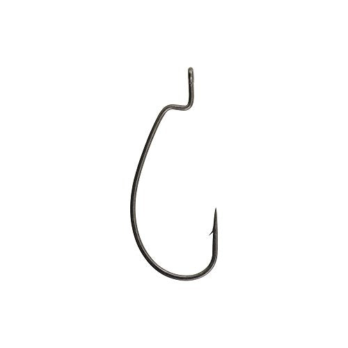 Berkley Fusion19 Wide Gap Live Bait Hooks, Size 4 Fishing Hooks, Needle Point with SlickSet Coating for Easy Penetration, Forged for Added Strength - color: Smoke Satin, size: 1/0, style: Ewg
