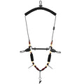 SF Fly Fishing Lanyard Neck unload/Loaded Necklace Adjustable Tool Holder with Foam Neck Strapfor Include Tippet, Plier, Zinger Retractor, Nippers, Hook Sharpener, Fly Patch, Floatant Bottle Holder