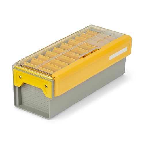 Plano EDGE Short Hang Box, Stores 40 Crankbaits, with Rust-Preventive Rustrictor, Dri-Loc Watertight Seal, WaterWick, DuraView Transparent Lid, Stackable Storage for Fishing Organization - style: Short Hang