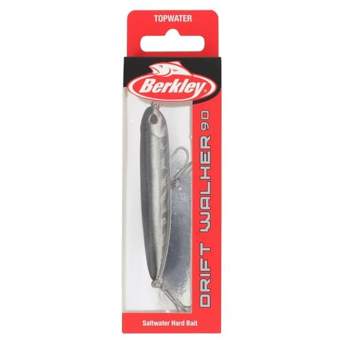 Berkley Berkley Drift Walker Saltwater - color: Black Silver, size: 3 /2in - 3/8 oz