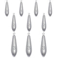 Drop Shot Fishing Weights Sinkers for Saltwater Freshwater Fishing - style: Mixed-10pcs
