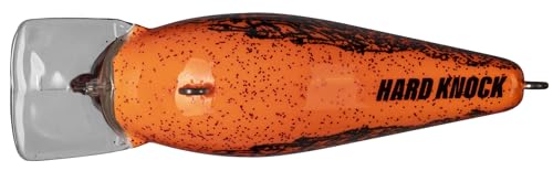 Strike King KVD 1.5 Hard Knock Fishing Lure, 3/8 oz, 3D Lifelike Eyes - color: Chili Craw, size: 3/8oz