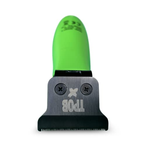 TPOB Ghost X Beard Trimmer Hair Clippers for Men, Professional Hair T-Blade Trimmer Cordless Rechargeable Edgers Clippers Electric Beard Shaver (Ghost X Slime) - color: Ghost X Slime