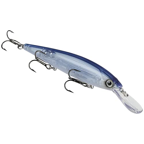 Strike King KVD Deep Jerkbait 3-Hook Fishing Lure, 3/5 oz, 4.75" - color: 681 - Pro Blue