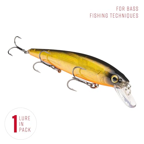 Strike King KVD Jerkbait 3 Hook - color: Pro Gold, size: 4.75 inch (Pack of 1)