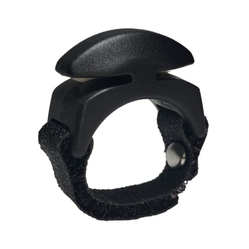 Line Cutterz Rust-Free Patented Ceramic Blade Ring Quick Fishing Line Cutter - color: Black, size: Adjustable, style: 2-pack