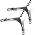 FishTrip 3 Way Swivel Fishing - 15pcs 3way Rolling Swivels Fishing Tackle Stainless Steel for Fishing Rigs Saltwater - size: 2#_15pcs