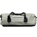 Malo’o Waterproof Dry Duffel, Heavy-Duty Roll Top Waterproof Gear Bag with Shoulder Strap & Molle Loops, Marine Duffel for Kayaking, Boating, Camping, Beach & Travel, Grey, 100L - color: Grey, size: 100L