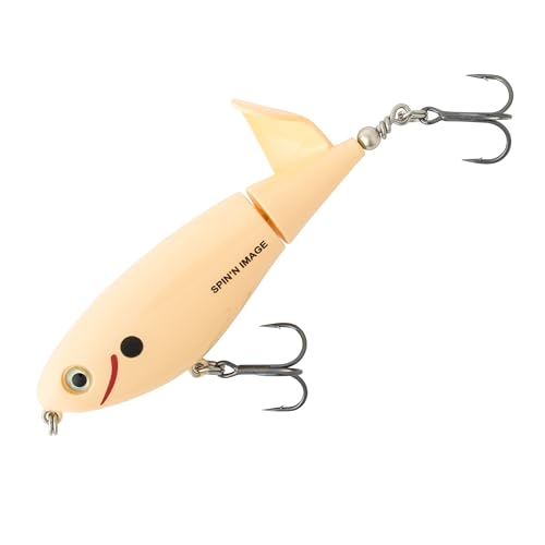 Heddon Spin'N Image - color: Bone