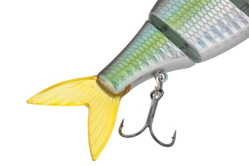 Nage Jointed Swimbait 4.75"- 7/8oz - color: Alewife