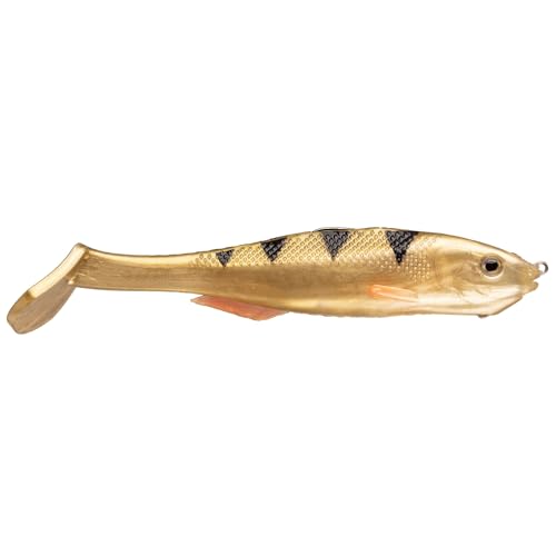 Strike King Final Copy Weedless Fishing Lure, Pre-Rigged Soft Plastic Swimbait - color: Sugar Daddy, size: 4.75"