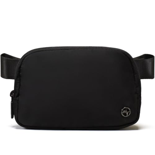 Pander Everywhere Belt Bag for Women, Fashion Waist Packs, Crossbody Bags with Adjustable Strap (Black Onyx) - color: Black Onyx