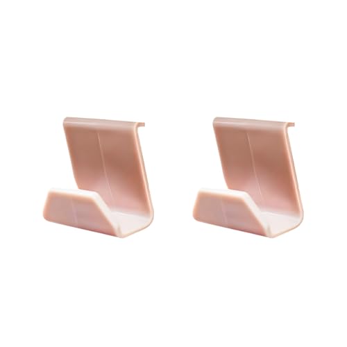 2PCS Car Co-Pilot Glovebox Hooks, Front Passenger Seat Glovebox Storage Hanger for Purse Key Umbrella Cable, Multifunctional Glove Compartment Holder Organizer Hook, Universal Fit (Pink) - color: Pink