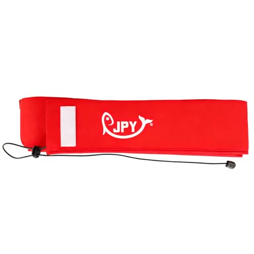 JPY 2 Pcs 3in Wdith Neoprene Fishing Rod Sleeve Protective Rod Covers for Fishing Poles Hook-Resistant Rod Storage Case Fits Spinning Casting Trolling Rods - size: Red x 1 - 60 IN