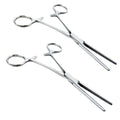 ADROIT (2 Pack) 5.5" Straight Tip Stainless Steel Hemostat Forceps | Precision Teeth Grip | Versatile Use for First Aid, Crafting, & Electronics - size: 5.5", style: Straight