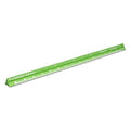 Alumicolor 3610-6 Aluminum Combination Pocket Scale, 6IN, Green - color: Green, size: 6 Inch, style: Combination