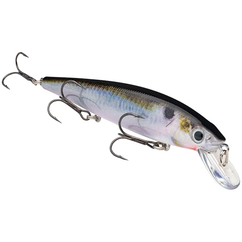 Strike King KVD Jerkbait 3 Hook - color: Clear AYU, size: 4.75 inch (Pack of 1)