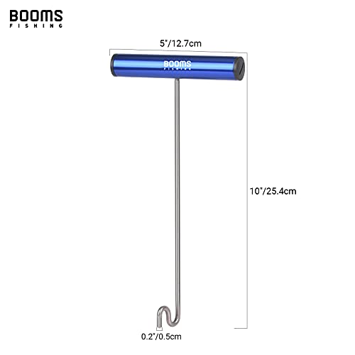 Booms Fishing R08 Fishing Hook Remover Tools Saltwater Dehooker Shark Hook Remover 10 inches - color: Blue