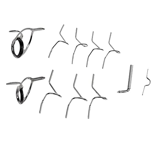 Fly Fishing Rod Guide Set Rod Repairing Fishing Tool Tip DIY Repair Kit