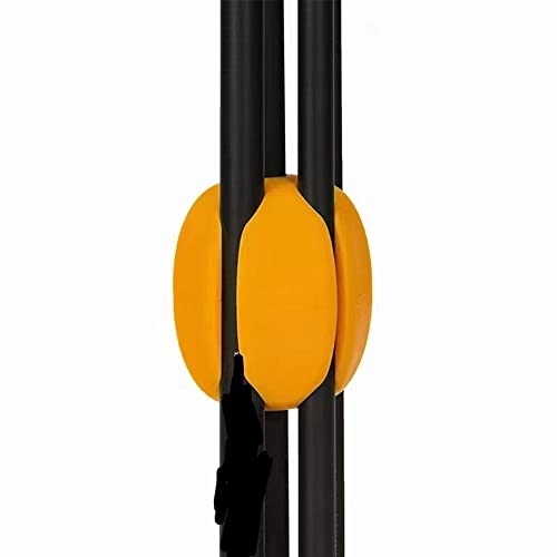 6pcs Fishing Rod Holder Straps, 5 Hole Fishing Tackle Ties, Silicone Stretchy Rod Holder, Fishing Rod Tie Holder Egg Shaped Binder for Outdoor Fishing Green - color: Green