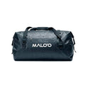 Malo’o Waterproof Dry Duffel, Heavy-Duty Roll Top Waterproof Gear Bag with Shoulder Strap & Molle Loops, Marine Duffel for Kayaking, Boating, Camping, Beach & Travel, Black, 40L