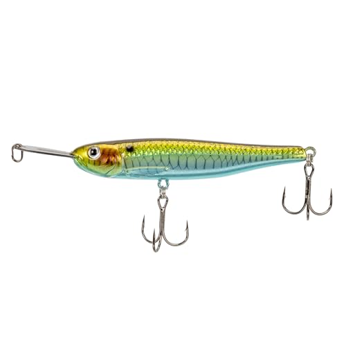Strike King Evader 80 Fishing Lure, Swimming Topwater Bait, 7/16-Ounce - color: Chrome Herring