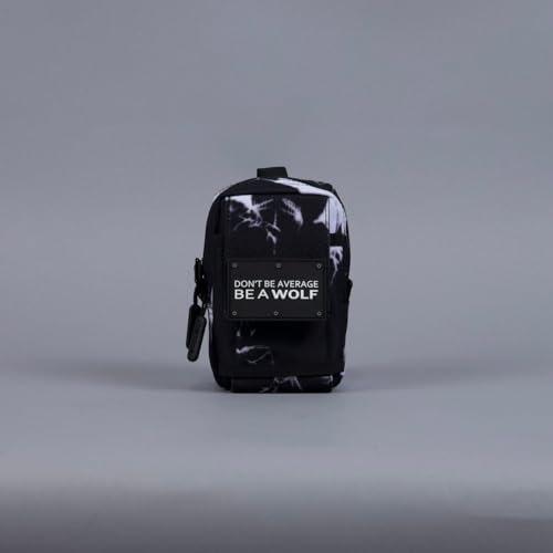 Tactical EDC Pouch Attachment Bag - color: Black Lightning