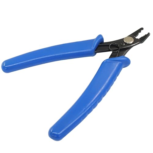 Bead Crimping Pliers, Blue | Jewelry Crimper Tool, For Jewelry Beads, DIY Craft - color: Blue, size: Bead Crimping Pliers